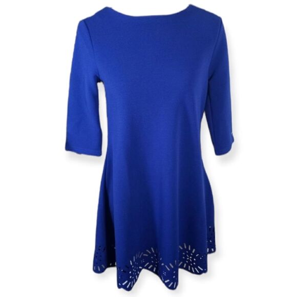 SHEIN BLUE DRESS SZ.XS EUC - Picture 1 of 5